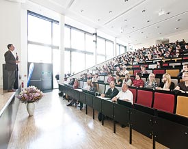 Hörsaal der Fachhochschule Erfurt