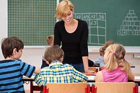 Junge Lehrerin Junge Lehrerin