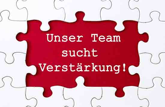 Unser Team sucht Verstärkung