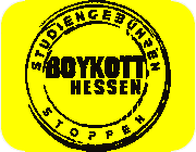 Logo Boykott der Studiengebühren in Hessen
