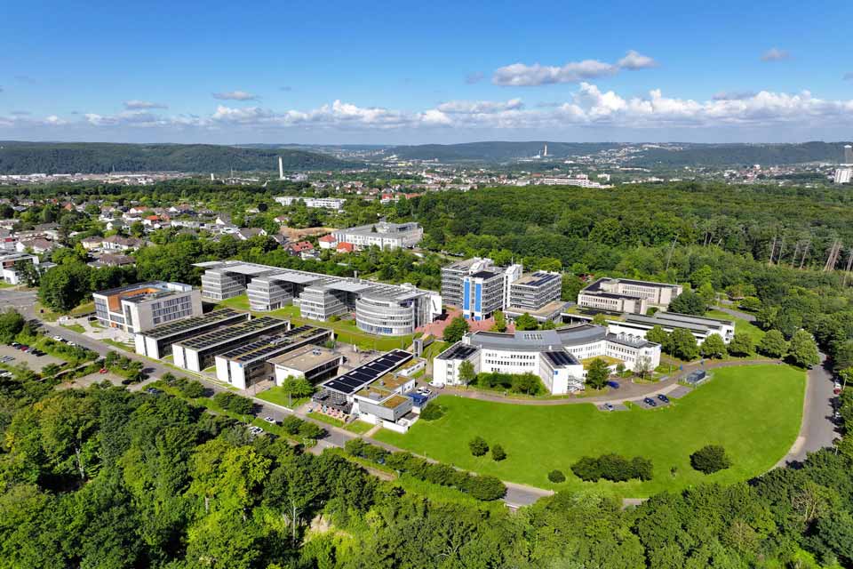 Die Fernuniversität Hagen aus der Luft