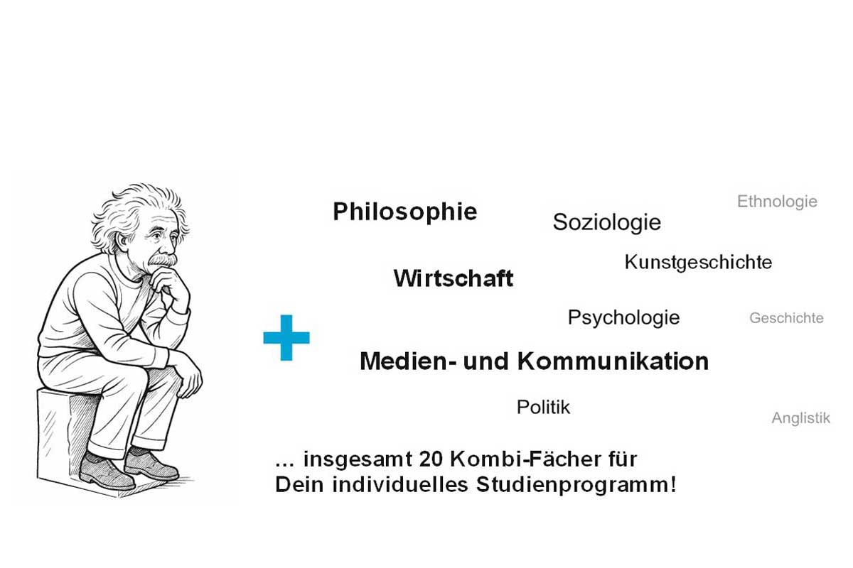 A. Einstein Skizze mit Kombifächern
