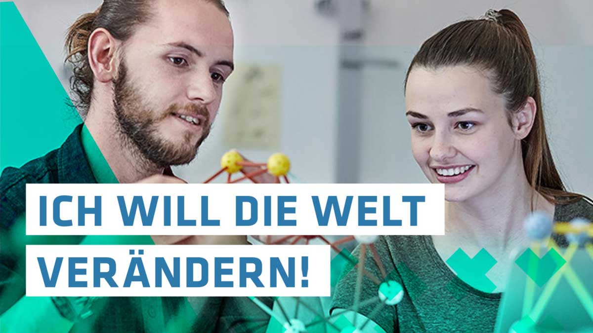 Zwei Studierende wollen