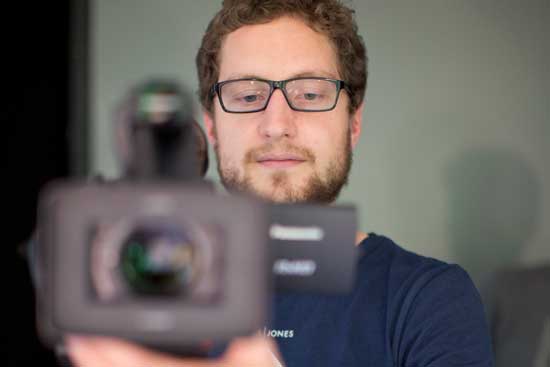 Student filmt