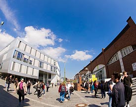 Campus der Uni Kassel