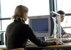 Ein Modell des Campus'