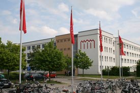 Das Hauptgebäude der Hochschule Neubrandenburg