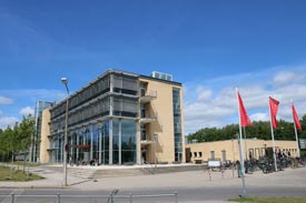 Das Laborgebäude der Hochschule Neubrandenburg