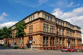 Gebäude Boxgraben, Fachbereich Design, Labore des Fachbereichs Luft- und Raumfahrttechnik an der FH Aachen.