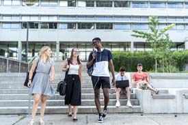 Studierende an der Technischen Hochschule Ulm