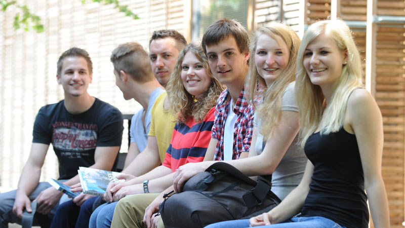 Gruppe von Studierenden Hochschule Aalen