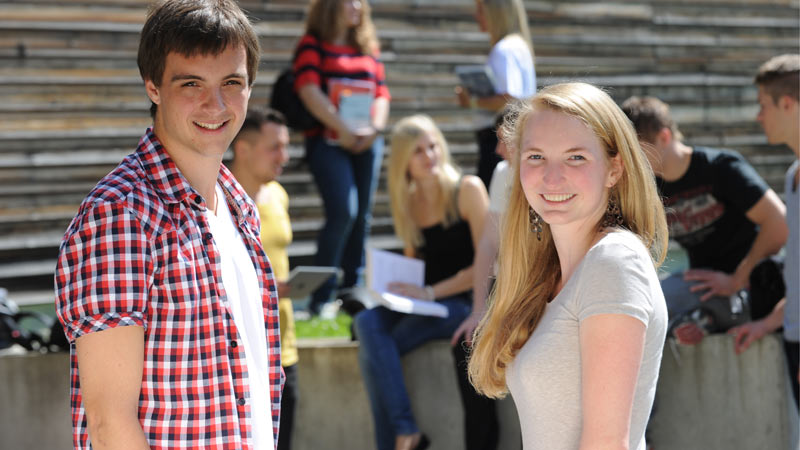 Gruppe von Studierenden Hochschule Aalen