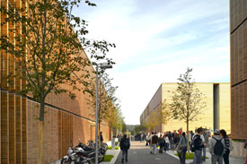 der Campus der Hochschule Aalen