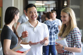 Gruppe von Studierenden Hochschule Aalen
