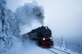 Dampflokomotive im Harz