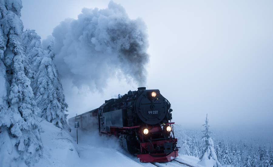 Dampflokomotive im Harz