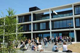 Das Zentrale Hörsaal- und Seminargebäude der Universität Würzburg