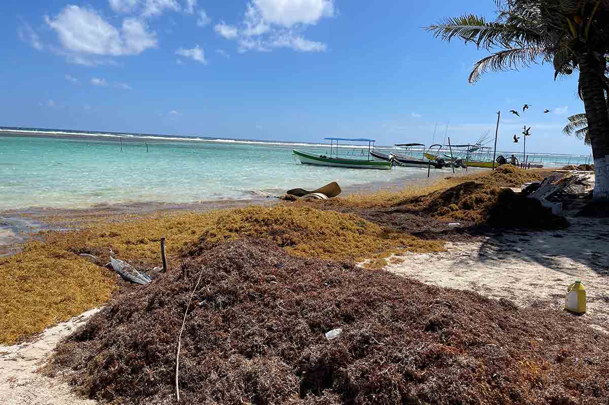 Fischerboote am Strand