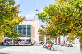 Herbst auf dem Campus der TH Deggendorf