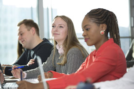 Studierende in Seminar