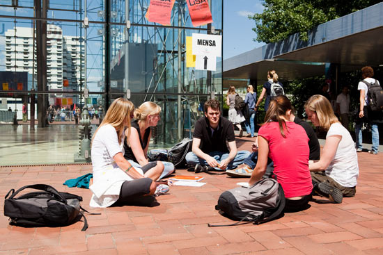 Campusleben an der Universität Bremen