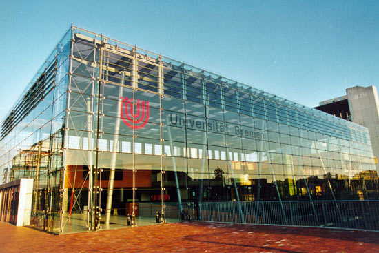 Glashalle der Universität Bremen