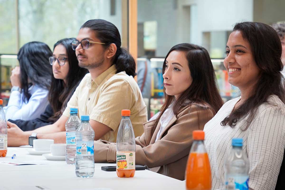 Student:innen der Hochschule Coburg