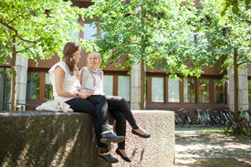 Studierende an der Uni Bamberg