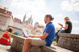 Studierende an der Uni Bamberg