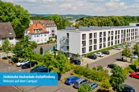 Wohnen auf dem Campus der Technischen Hochschule Aschaffenburg