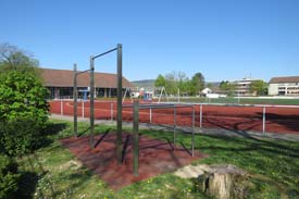 Der Sportplatz der HfPV