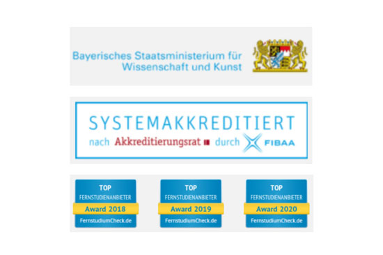 Logos der Akkreditierung