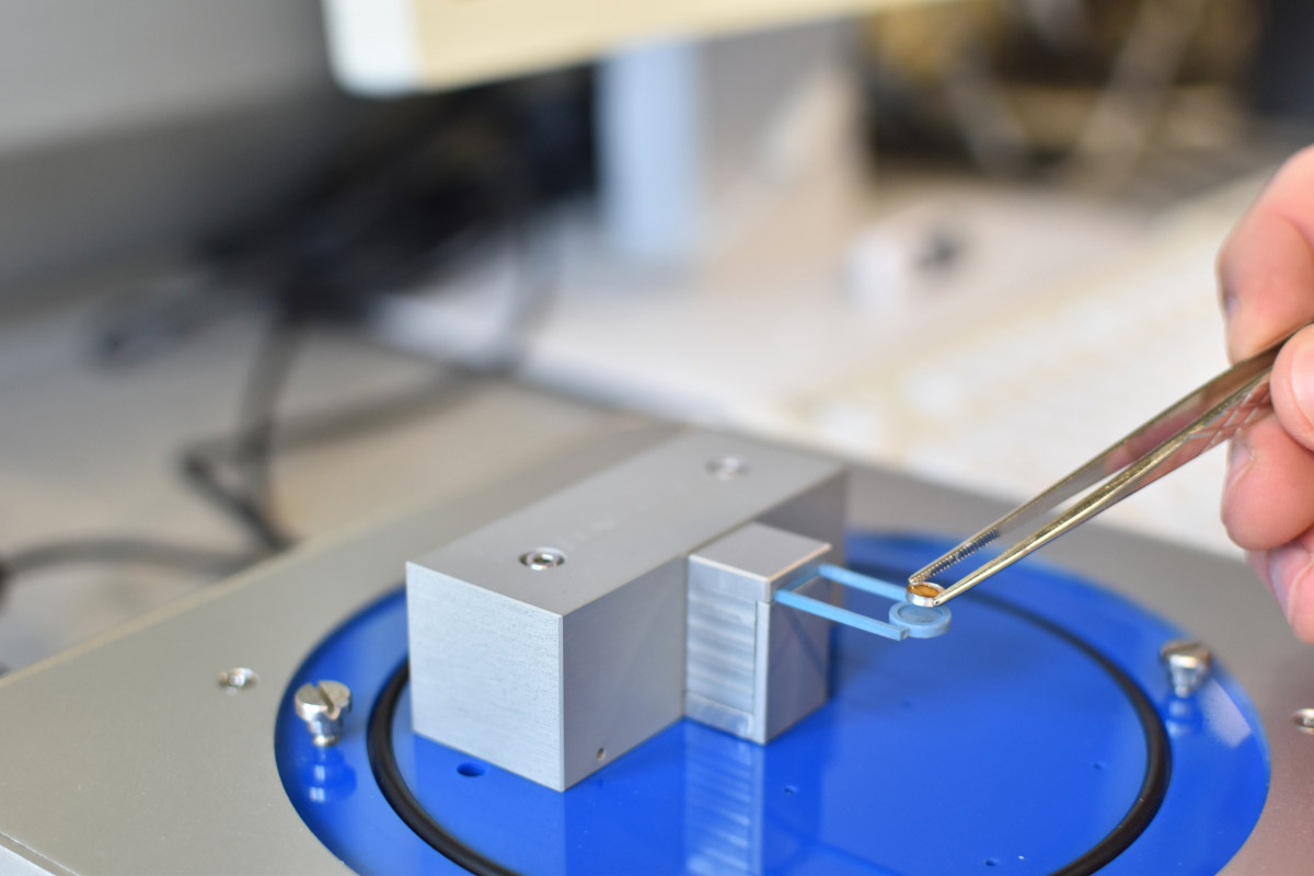 Ein Gerät in der Materialwissenschaft
