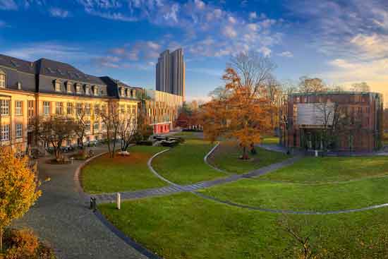 Die Gebäude der Bucerius Law School