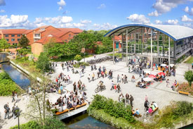 Campus der Hochschule Emden/Leer