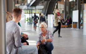 Foyer der Hochschule der Bundesagentur für Arbeit in Schwerin