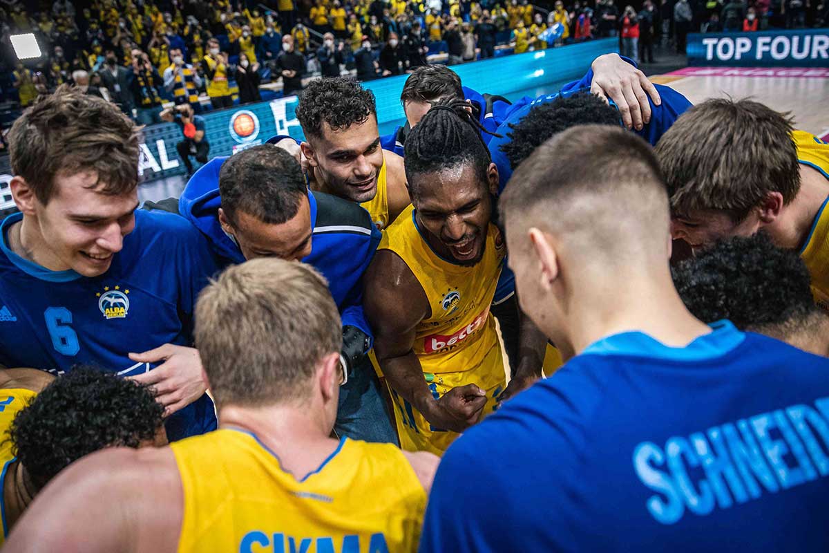 Basketballspieler bei Turnier