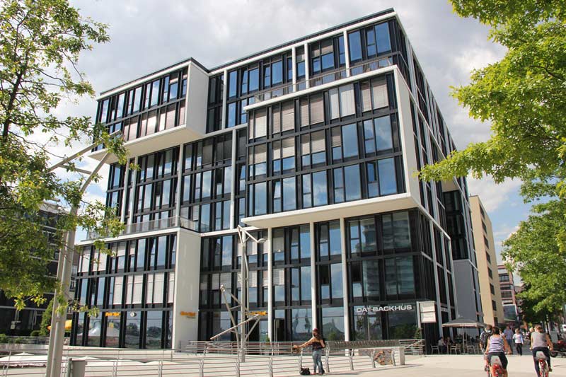Das Gebäude der Medical School Hamburg
