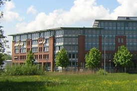 Gebäude der Allensbach Hochschule in Konstanz