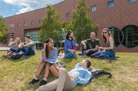 Studierende an der Europa Uni Viadrina