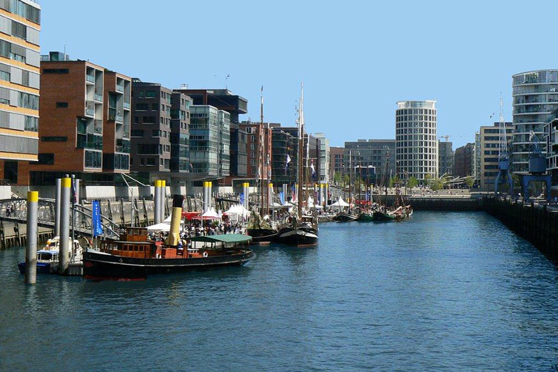 BSP Campus Hamburg – Blick auf die Hafencity