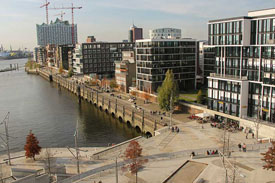 Außengelände der BSP Berlin – Campus Hamburg