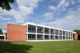 Rückansicht der Hochschule Kehl