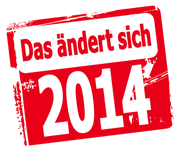 Das ändert sich 2014