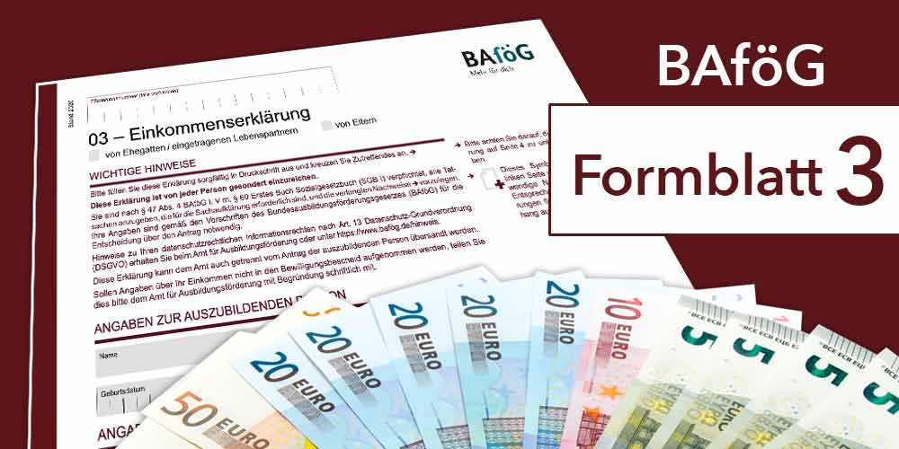 Bafog Formblatt 3 Ausfullen Studis Online