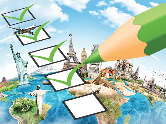 Checkliste für ein Auslandsstudium