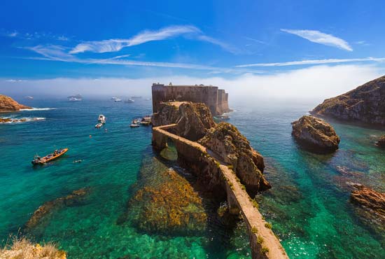 Fort auf Berlenga, Portugal