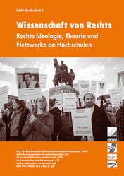 Cover des BdWi-Studienheft 9: Wissenschaft von Rechts