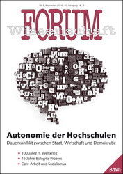 Cover der Forum Wissenschaft 3/2014